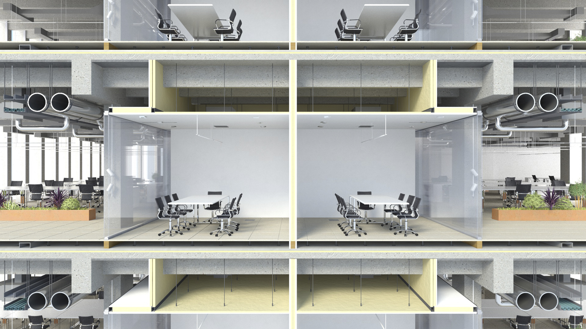 CP-Rehabilitación edificio oficinas - Barcelona